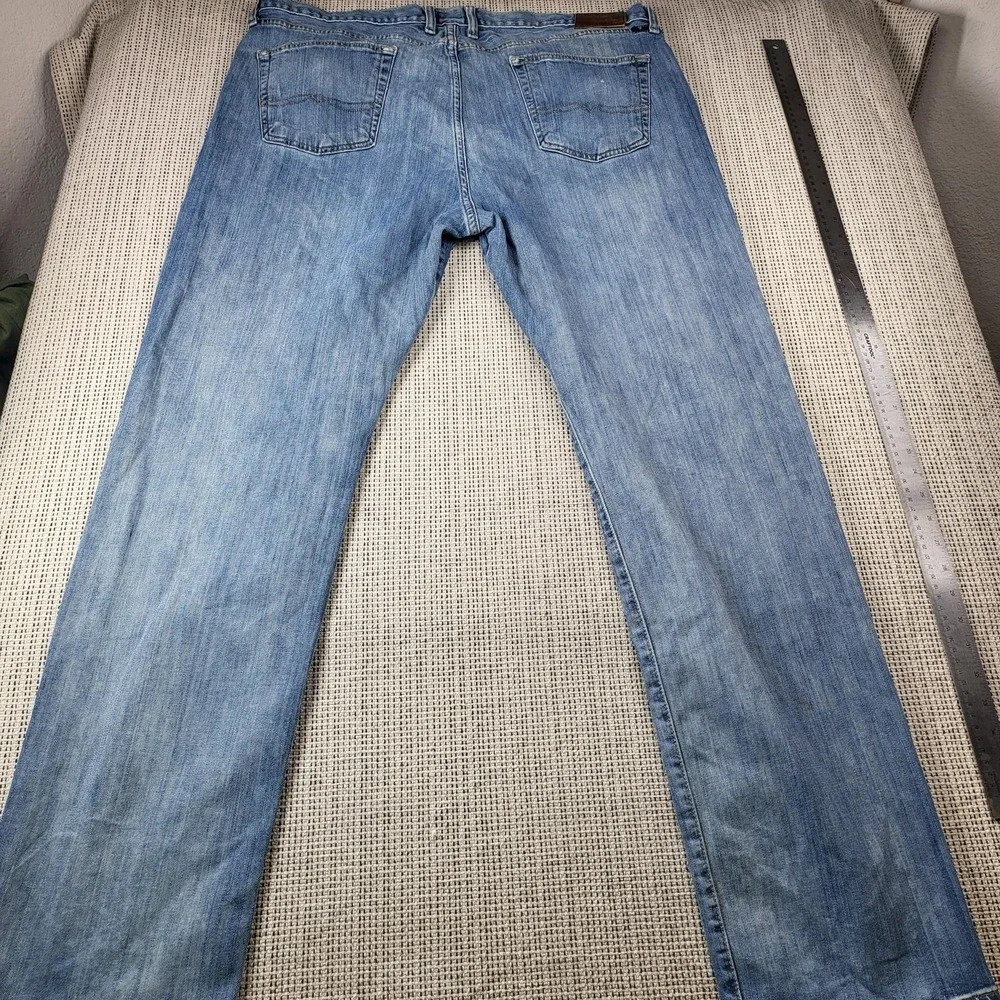 Lucky Brand 363 Vintage Straight Jeans Mens 40x32 Blue Light Wash Denim‎ Pants